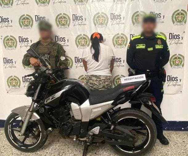 Capturan A Mujer Que Manejaba Una Moto Robada El Espacio Noticias