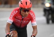 El ciclista boyacense Nairo Quitana y su equipo Arkea recibieron una mala noticia y se les cayó uno de sus objetivos