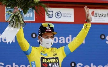 Roglic gana la contrarreloj en el País Vasco y Carapaz pierde 45 segundos