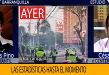 La Policía no debe solucionar los problemas del Gobierno Nacional: lider estudiantil