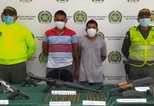 A la cárcel los presuntos responsables del homicidio de un Policía en Santa Marta