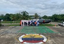 Interceptan lancha rápido con droga aliada en más de 42 millones de Dólares