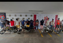 Golpe contundente contra el tráfico de estupefacientes: capturadas 14 personas en Carmen de Apicalá Tolima