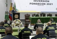 “Estaremos siempre con la convicción de servirle y apoyar a nuestra Policía Nacional”, Ministro del Interior, Daniel Palacios.