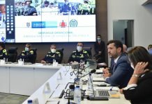 “Debemos garantizar el derecho de quienes deciden manifestarse como de quienes deciden no hacerlo”, Daniel Palacios, Ministro del Interior.