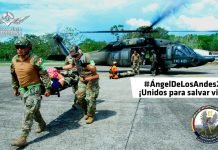 En Ángel de Los Andes III, países unen sus Fuerzas Aéreas para salvas vidas