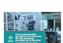 Procuraduría pidió garantizar los derechos de 492 personas privadas de la libertad en estaciones de Policía y URI de Barranquilla y su área metropolitana
