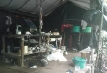 Ubicado laboratorio para procesamiento de clorhidrato de cocaína en el sur de Bolívar