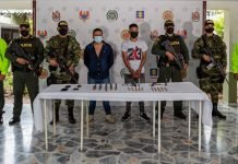 Capturados primer y segundo cabecilla del Frente Alfonso Cano