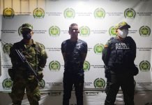 En el Magdalena, Ejército Nacional y Policía capturaron a alias Farid, presunto cabecilla militar de la Troncal del Caribe