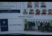 Mindefensa anuncia que son más de 1.000 capturas en 20 días del ‘Plan de Intervención a Bogotá’