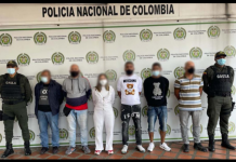 Seis integrantes del grupo delincuencial ‘Esmeralda’ fueron capturados en Risaralda