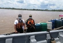 Incautados 1263 galones de combustible en aguas del río Amazonas