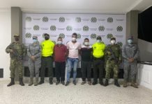 Ejército Nacional capturó en el Cesar a 3 presuntos integrantes del ELN