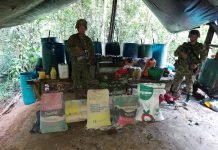 Destruido laboratorio de disidencias de las Farc para procesamiento de base de coca en Cauca