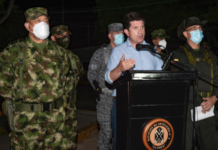 “Los actos cobardes del Eln no nos amedrentarán, aquí hay una Fuerza pública que llora, pero no se rinde”: Mindefensa.