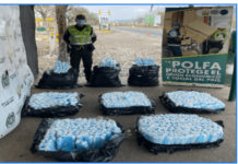 Más de 80 millones de pesos en tapabocas fueron aprehendidos en las vías del sur de la guajira por la Polfa.