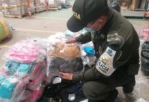 La Polfa aprehendió mercancías por un valor comercial de 4 mil millones de pesos en la capital del país