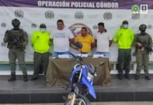 Golpe a red narcotraficante del ‘clan del golfo’ tres integrantes fueron capturados