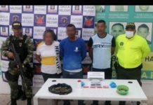 En La Guajira el Ejército capturó en flagrancia a tres presuntos integrantes de Los Pachencas