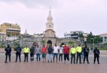 Capturadas 7 personas relacionadas con la explotación sexual en Cartagena