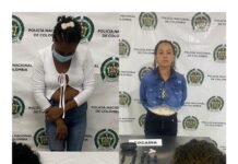 Dos ciudadanas colombianas pretendían viajar a España llevando cocaína en el cabello