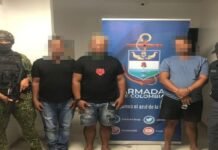 Capturados seis presuntos integrantes de un grupo delincuencial organizado dedicado al narcotráfico