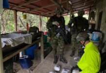 Golpe al narcotráfico, incautadas dos toneladas de clorhidrato de cocaina en Santa Marta