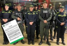 Dirección de la Ponal respalda uso legitimo de la fuerza contra manifestantes en Santa Marta