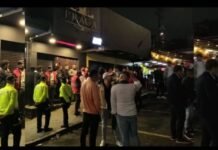 Siguen las megatomas nocturnas en la capital del país. el turno esta vez es en la localidad de suba.