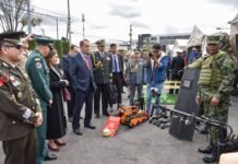 17 millones de metros cuadros ya no tiene sospecha de minas anti personal en Colombia.