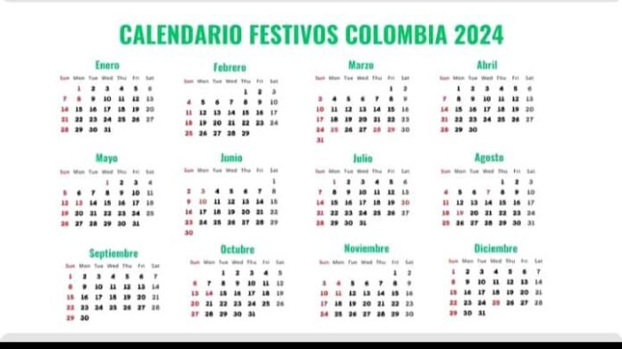 Conozca El Calendario Festivo De Colombia Para El A O El Espacio Noticias Com