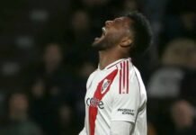 En Argentina fue denunciado el futbolista Miguel Borja