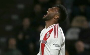 En Argentina fue denunciado el futbolista Miguel Borja