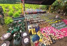 6,5 toneladas de explosivos fueron destruidas en cumplimiento del Acuerdo No. 12 entre el Gobierno Nacional y la Coordinadora Nacional Ejército Bolivariano