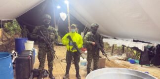 En Norte de Santander, Ejército Nacional ubica 7 laboratorios para el procesamiento de sustancias ilícitas del GAO ELN