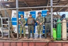 Armada incauta 25 máquinas usadas para minería ilegal en el río Atrato